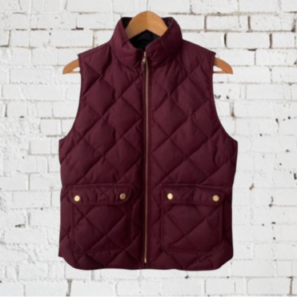 ❄️J. Crew Quilted Puffer Vest